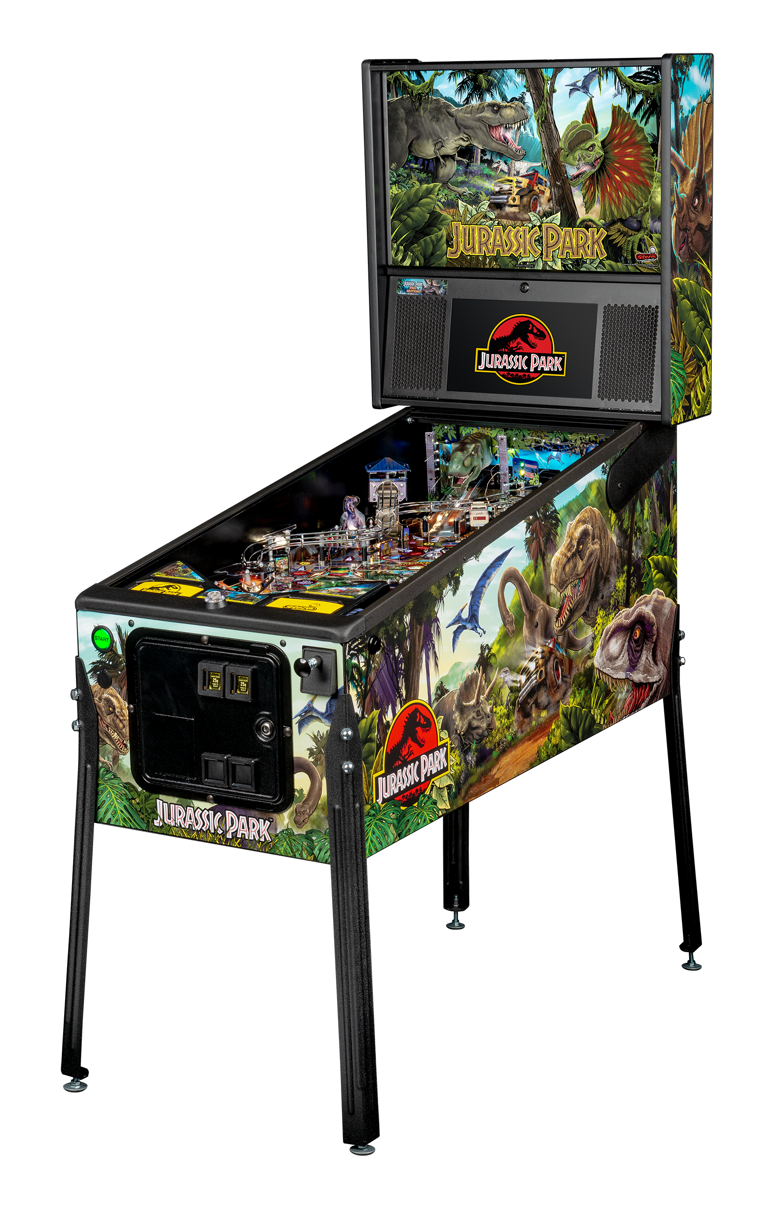 Left Facing Jurassic Park Pro pinball.