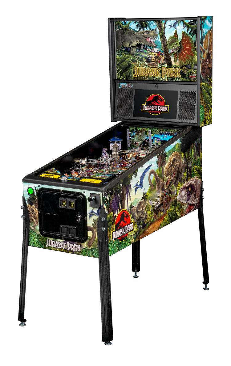 Left Facing Jurassic Park Pro pinball.