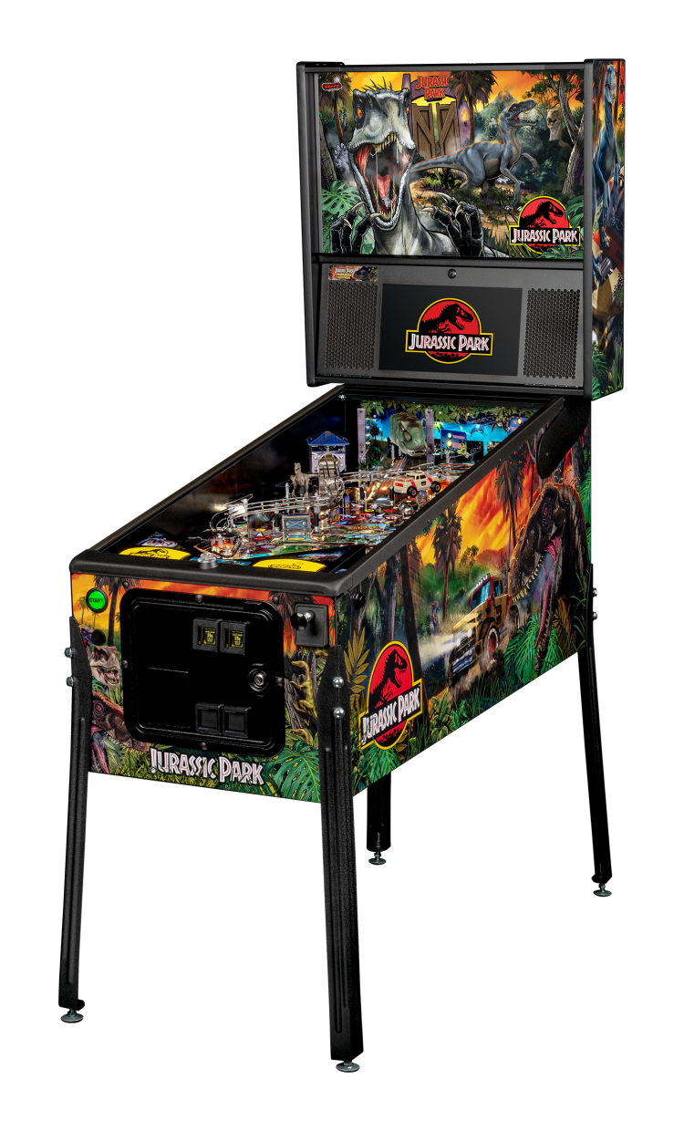 Left Facing Jurassic Park Premium pinball.