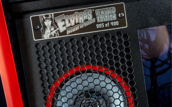 Speakers on Elvira's House of Horrors Limited Edition Pinball