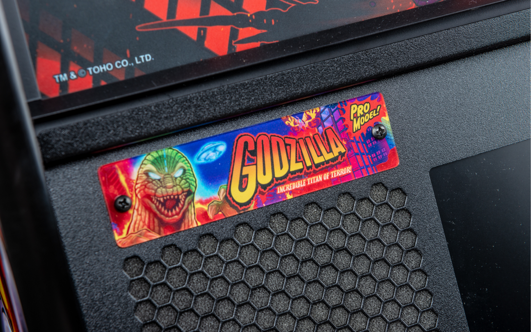 Speaker on Godzilla Pro Pinball Machine