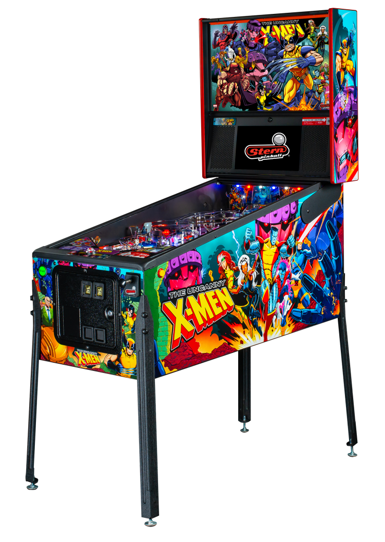 Left Facing The Uncanny X-Men Pro pinball.