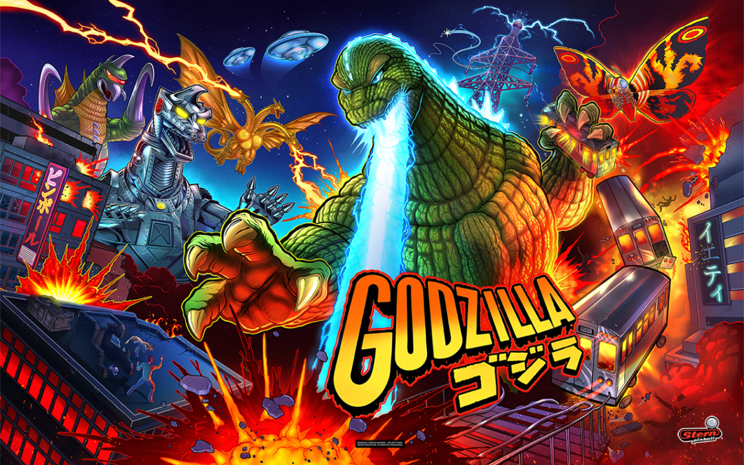 Godzilla Pro Backglass