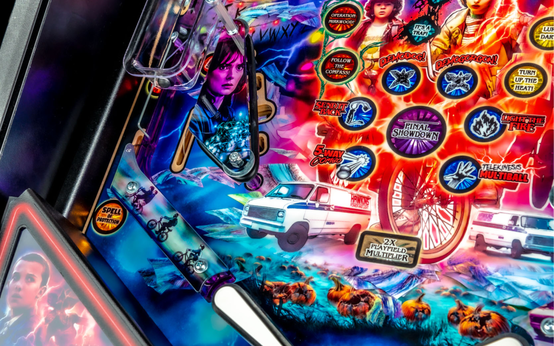 Flipper on Stranger Things Premium pinball.