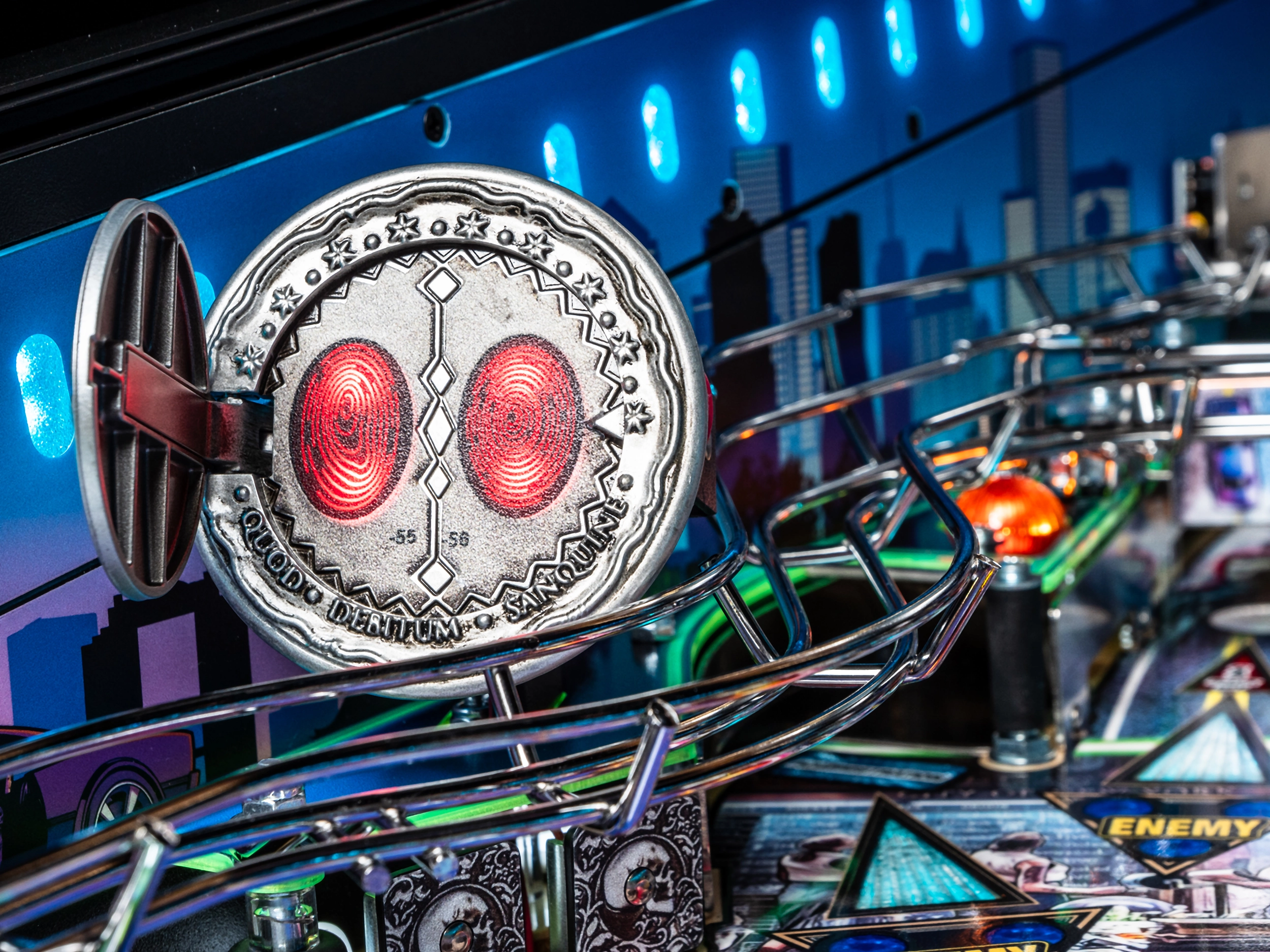 Motorized Blood Oath Marker on John Wick Limited Edition pinball.
