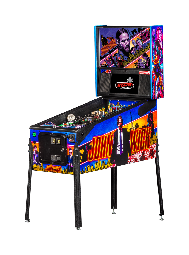 Left Facing John Wick Premium pinball.