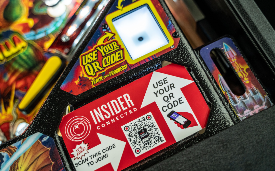 Insider Connected scanner on Godzilla Pro Pinball Machine