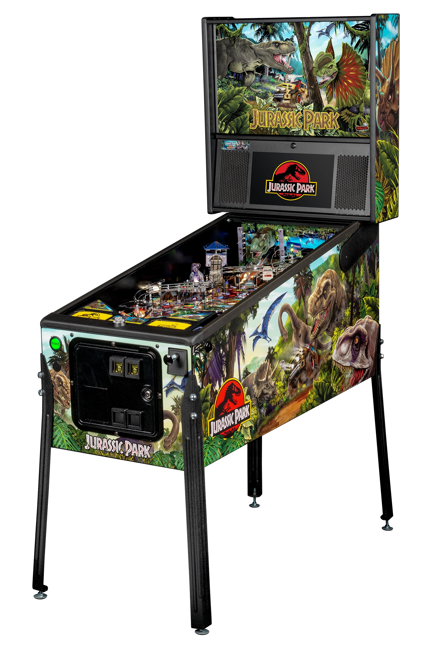 Left Facing Jurassic Park Pro pinball.
