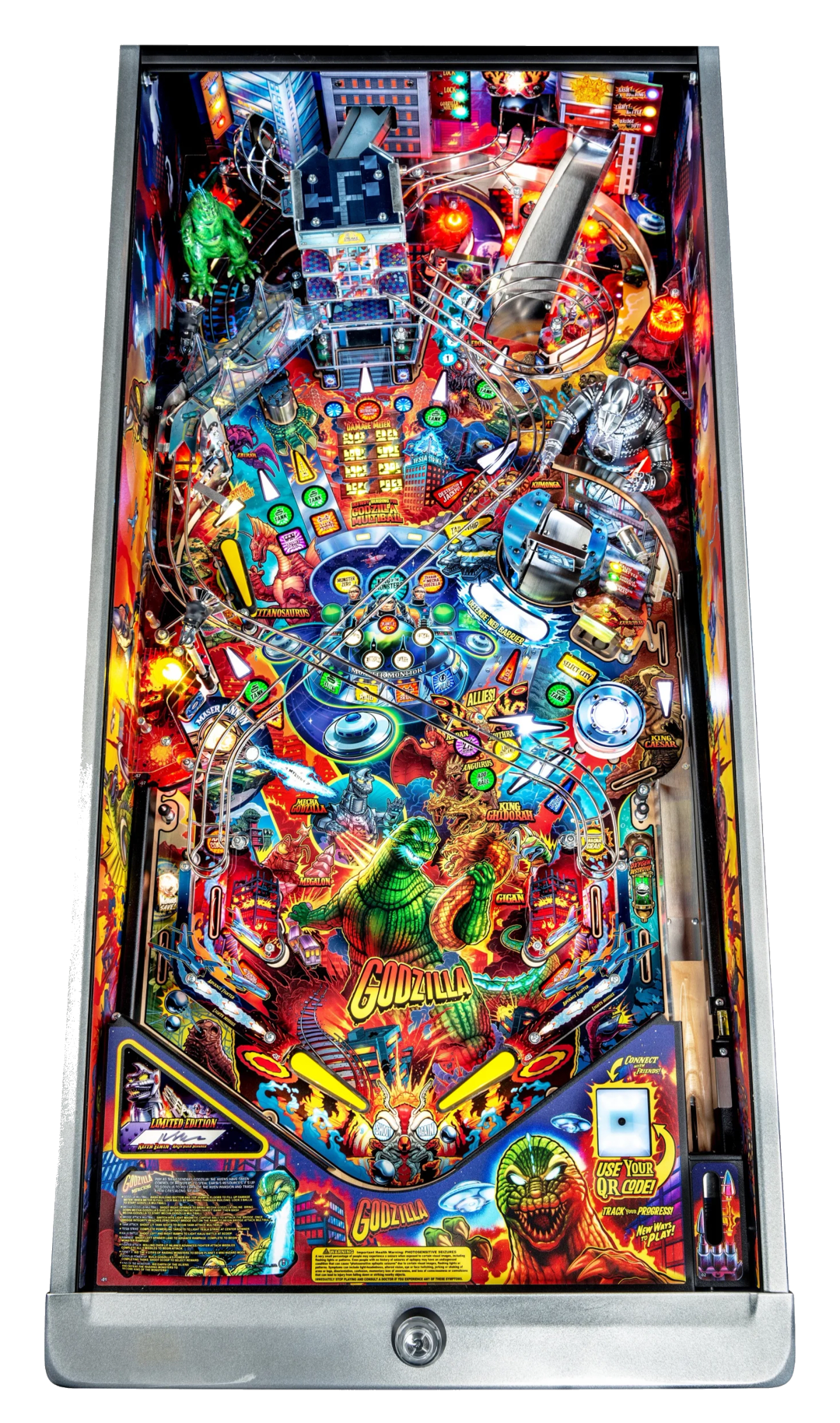 Godzilla Limited Edition Playfield.