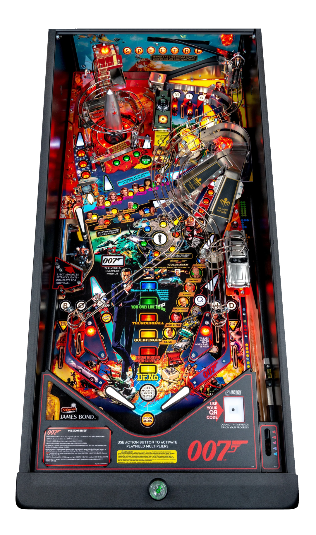 James Bond 007 Premium playfield.
