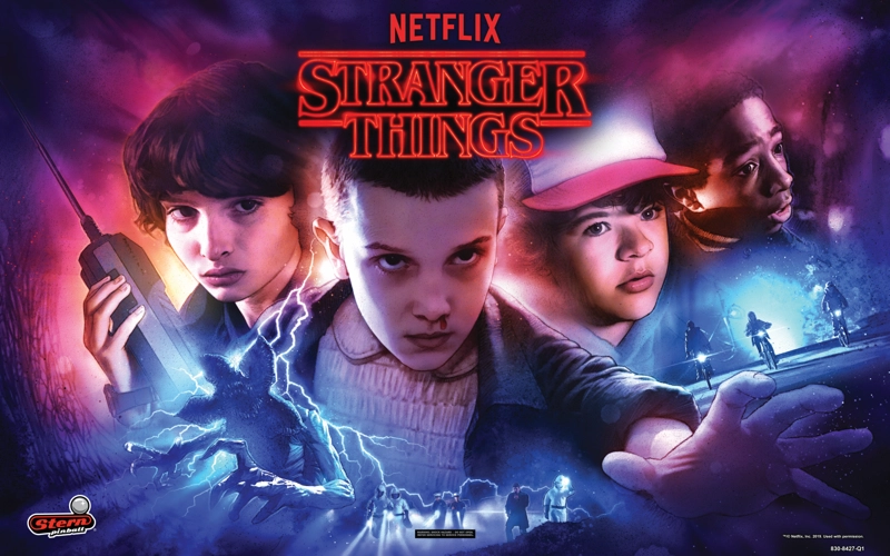 Stranger Things Pro Backglass.