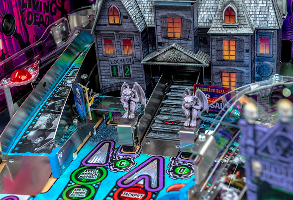 The Mansion on Elvira's House of Horrors Limited Edition Pinball
