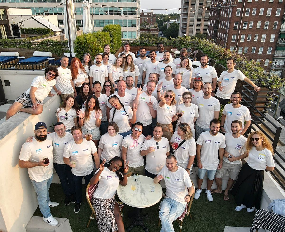 april team member group shot