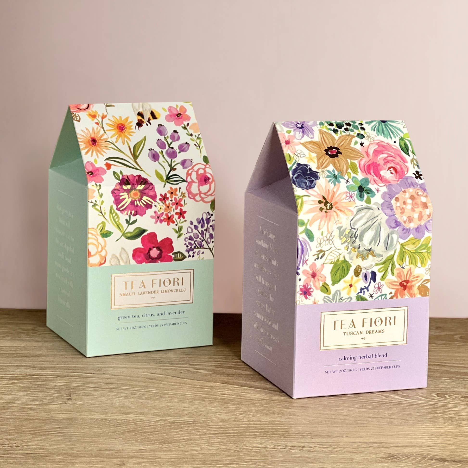 Sips by Tea Fiori Gift Set