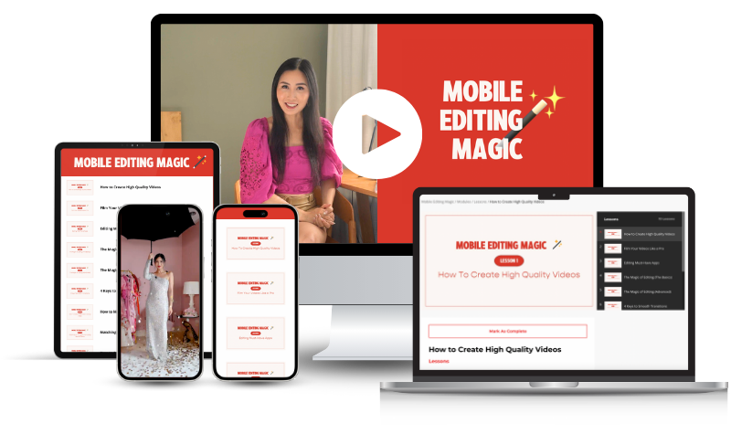 Mobile Editing Magic Mockup