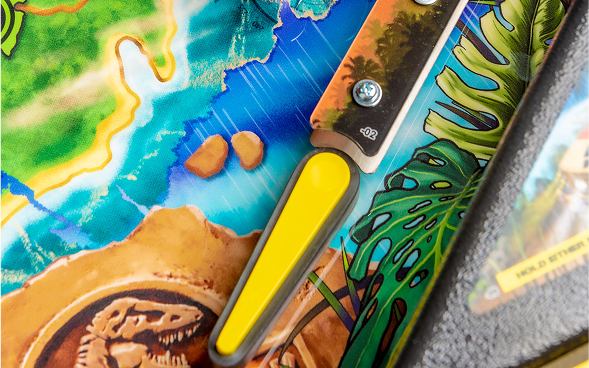 Flipper on Jurassic Park Pro Pinball.