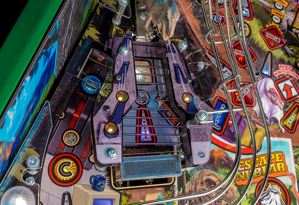 Butyrate on Jurassic Park Limited Edition pinball.