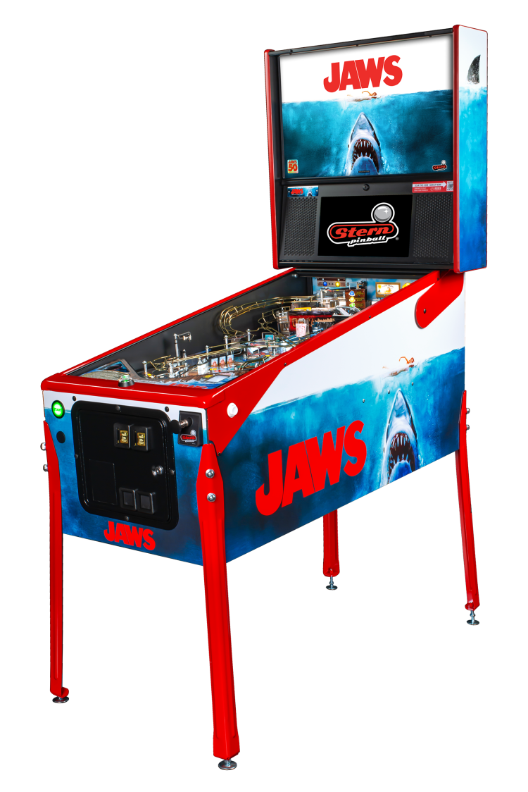 Left Facing Jaws Anniversary Edition pinball.