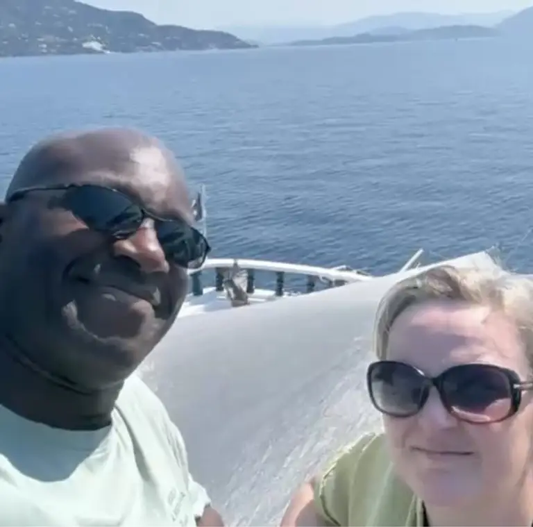 Peter won a trip for 2 to Corfu worth £2,000