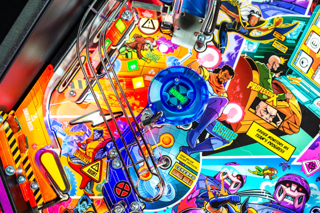 Danger Room on The Uncanny X-Men pinball.