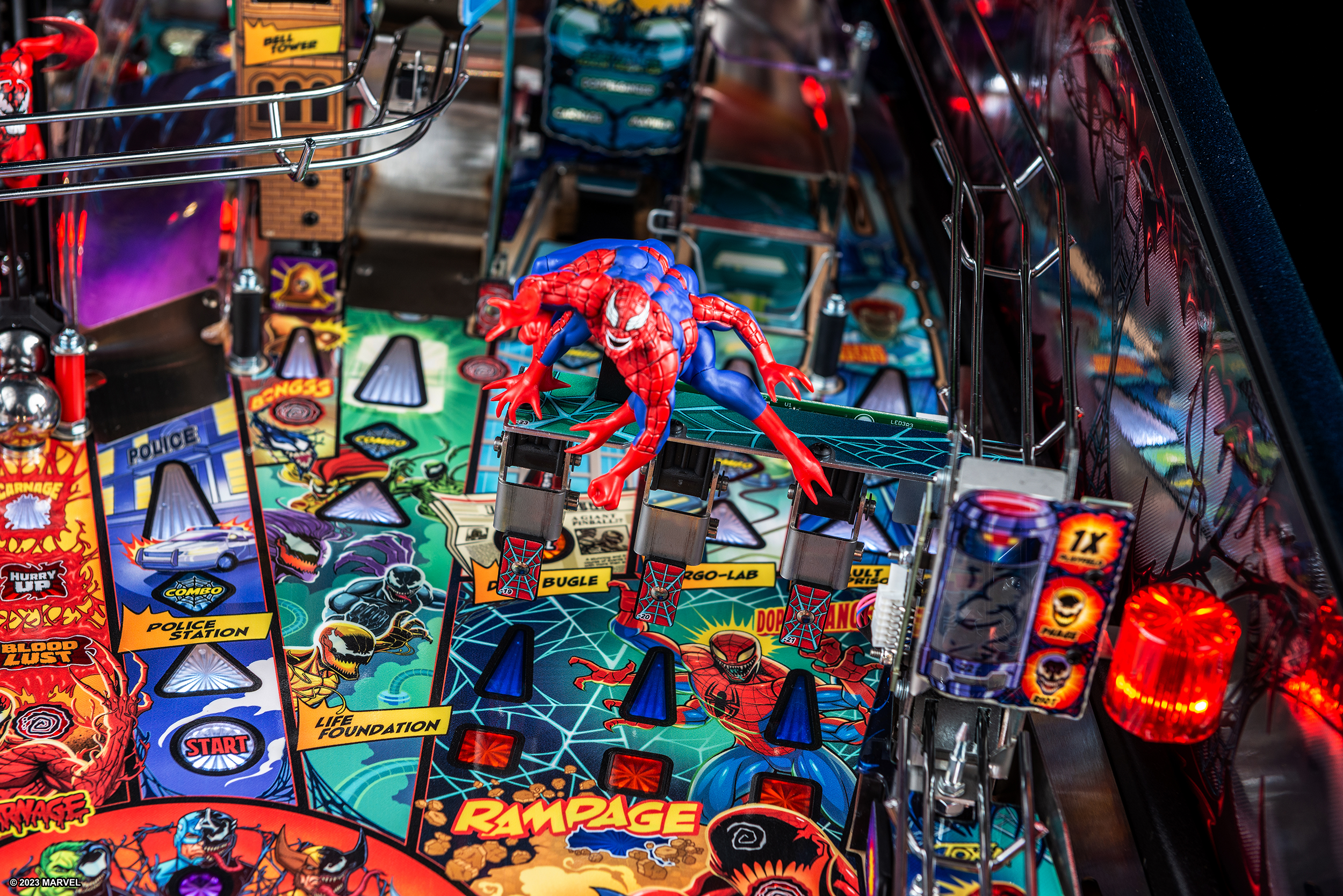 Surprise Attack Doppelganger on Venom Limited Edition pinball machine.
