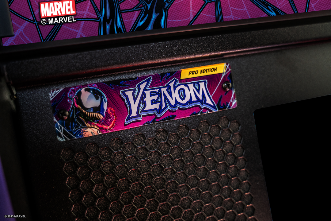 Speaker on Venom Pinball Machine.