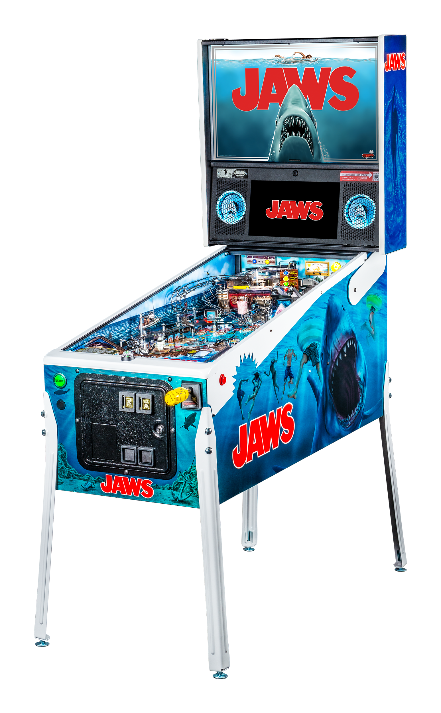 Left Facing Jaws Limited Edition pinball.