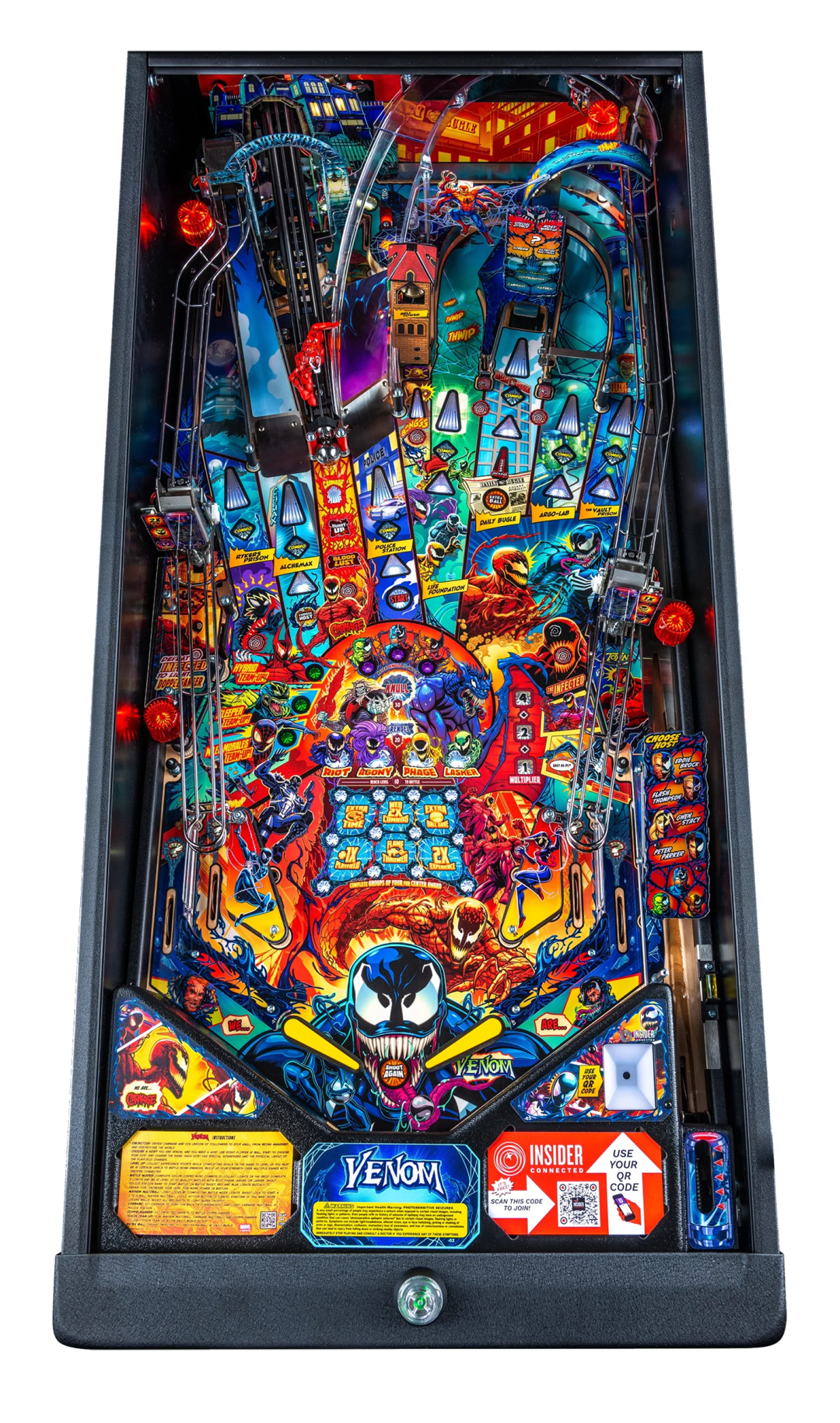 Venom pro playfield image.