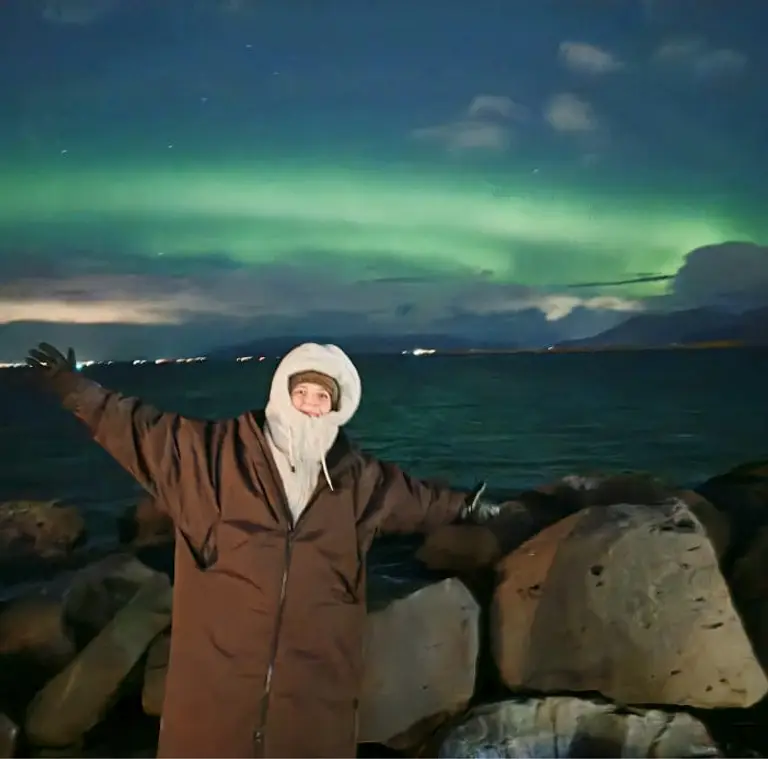 Victoria won a trip for 2 to Iceland worth £2,000