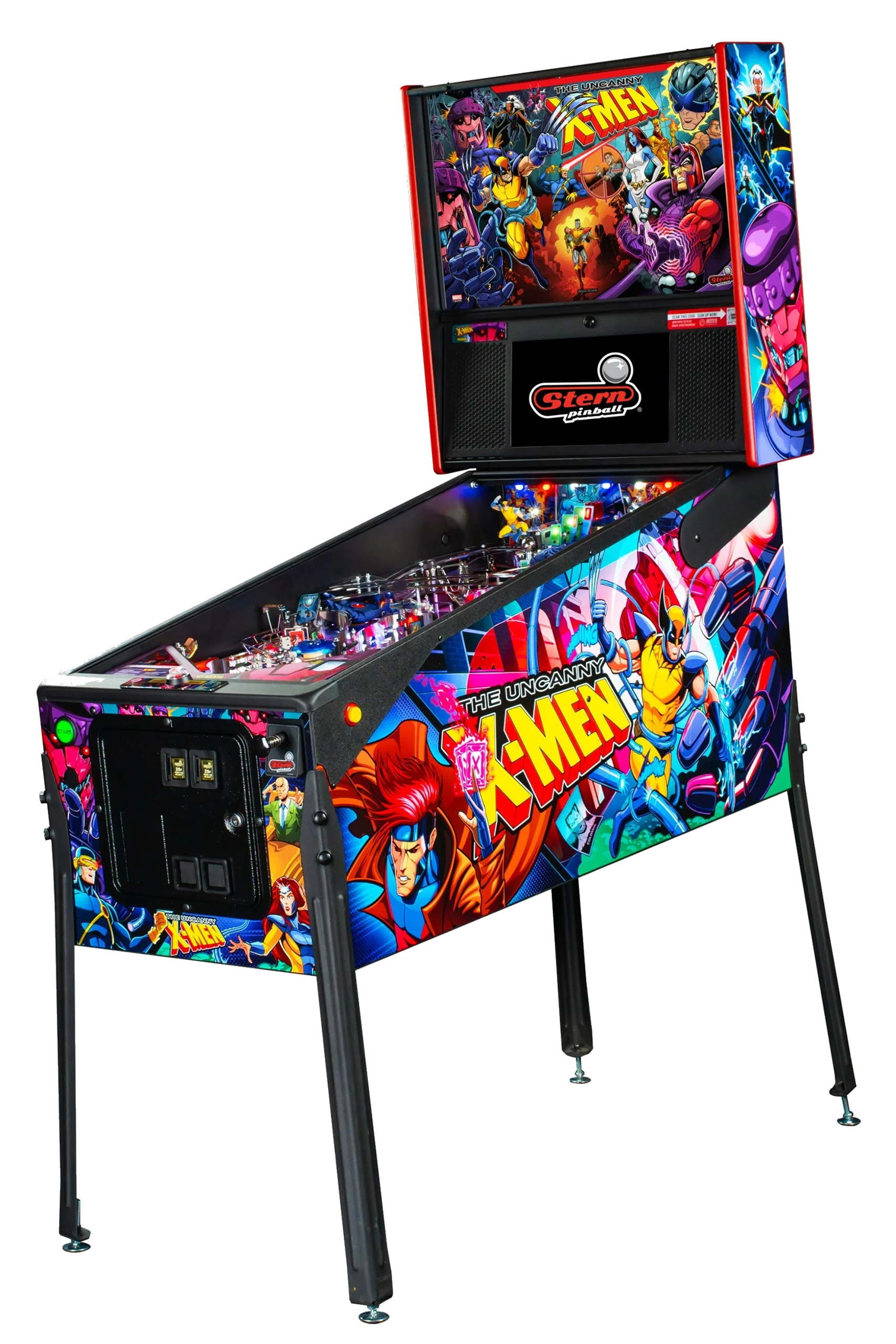Left Facing The Uncanny X-Men Premium pinball.