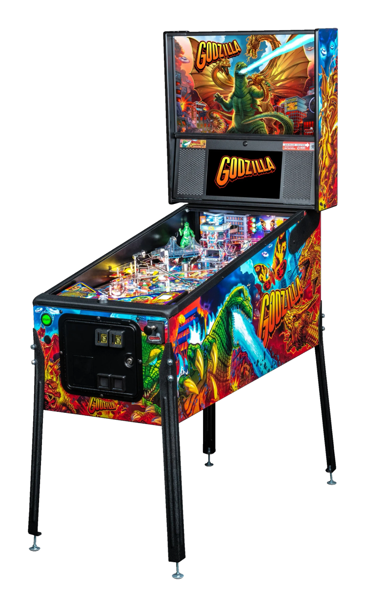 Left Facing Godzilla Premium Pinball