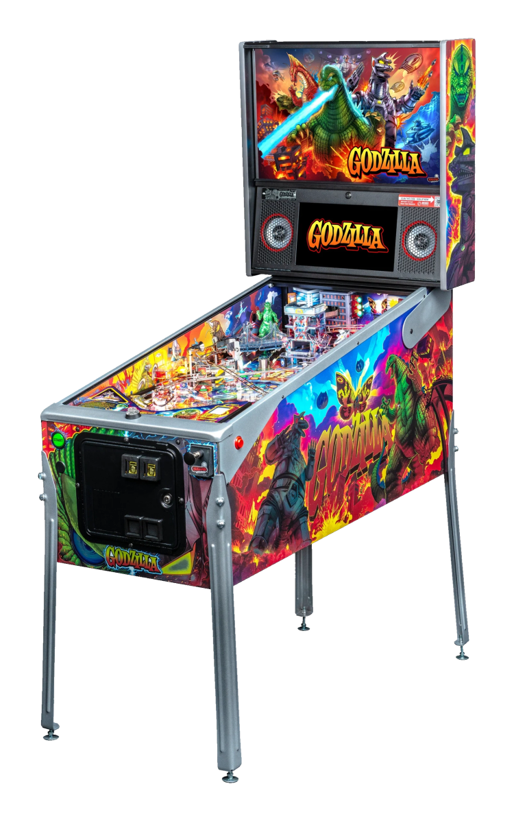 Left Facing Godzilla Limited Edition Pinball