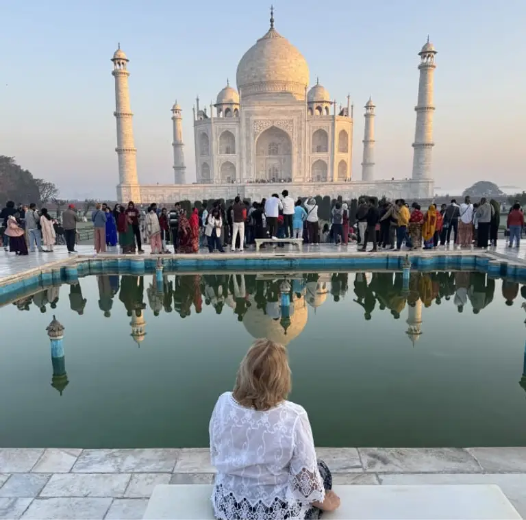 Estelle won a trip for 2 to India worth £2,000
