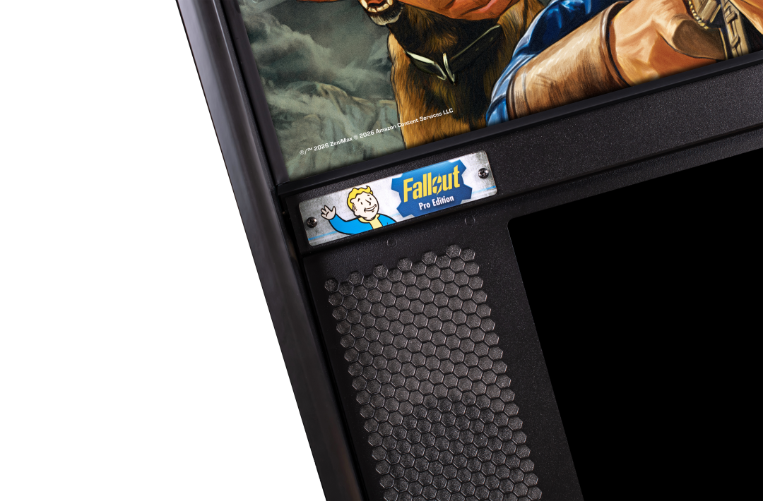 The speakers on the Pro Model of Fallout from Stern Pinball.
