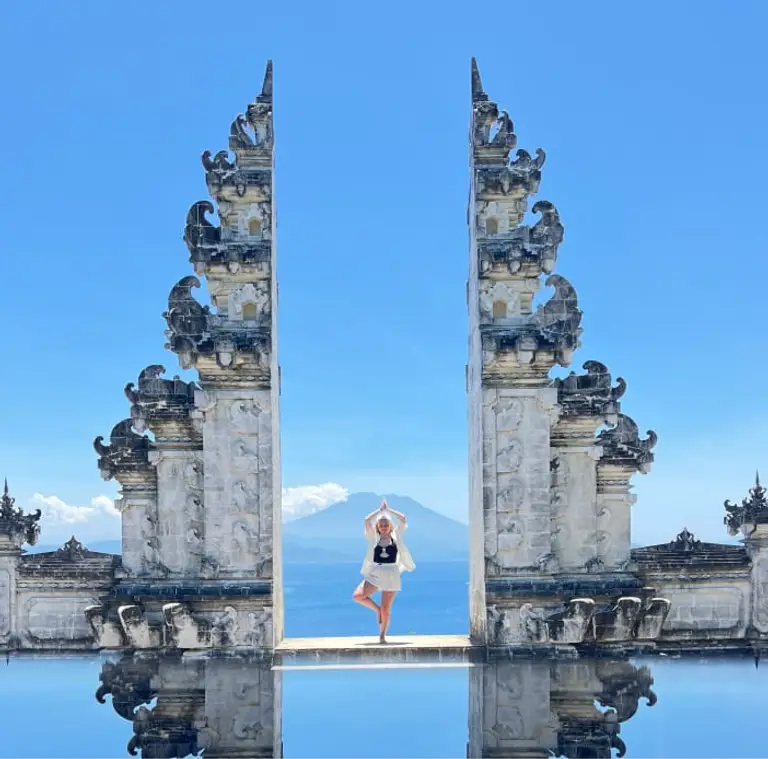 Grace won a solo trip to Bali worth £2,000