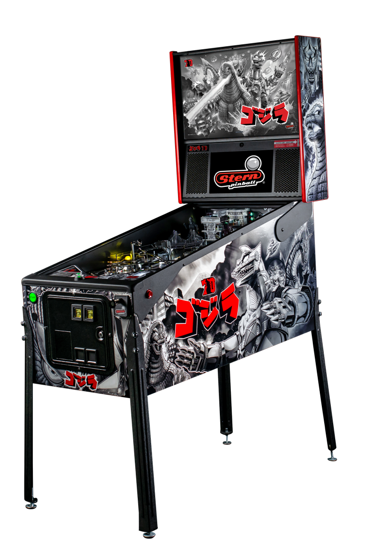 Left Facing Godzilla Anniversary Edition Pinball