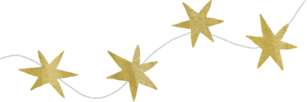 gold star garland