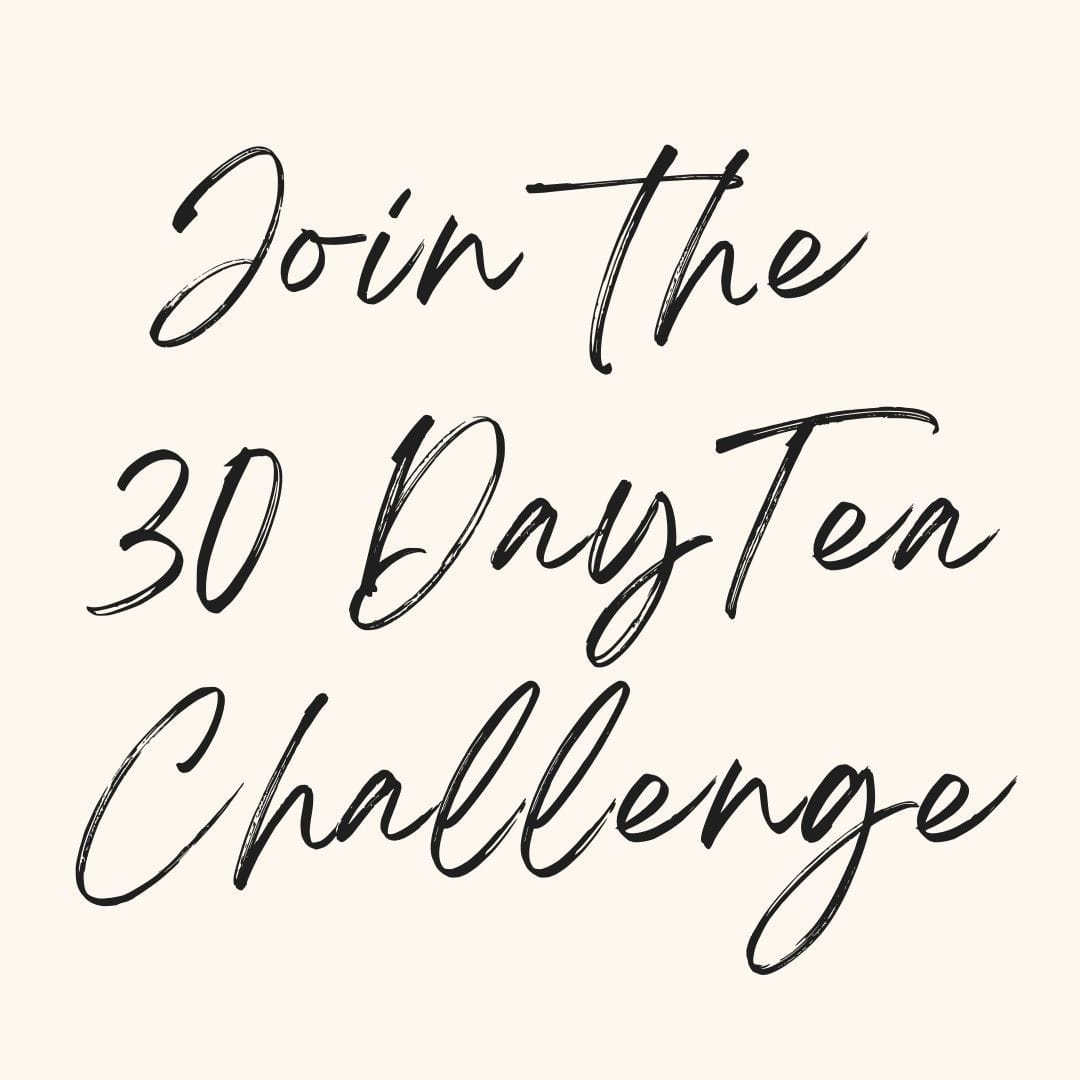 Join the 30 Days of Tea Challenge